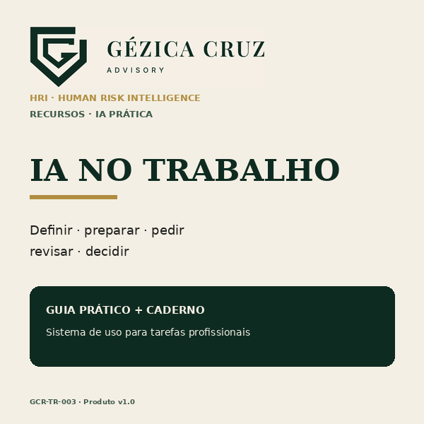 Capa de IA no Trabalho