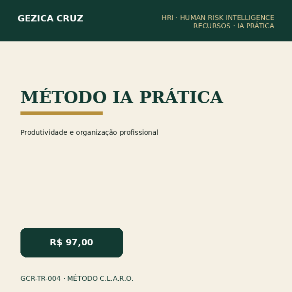 Capa do Método IA Prática